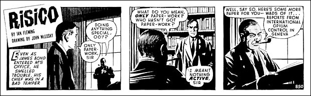 James Bond 007 in 'The Smell of Trouble'