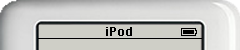 Choose your destination from the iPod screen