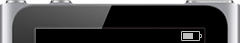 Choose your destination from the iPod nano screen